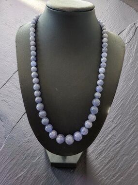 Tanzanite Bead Necklace - Women Jewelry
